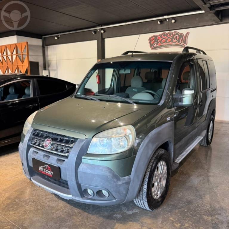 FIAT - DOBLÓ 1.8 MPI ADVENTURE 8V FLEX 4P MANUAL - 2010/2010 - VERDE - R$ 47.900,00