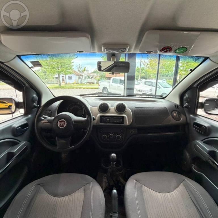 FIAT - UNO 1.0 EVO WAY 8V FLEX 4P MANUAL - 2012/2013 - BRANCA - R$ 37.900,00