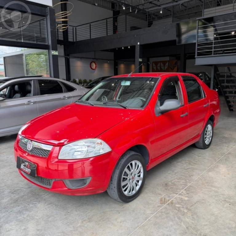 FIAT - SIENA 1.0 MPI EL 8V FLEX 4P MANUAL - 2012/2013 - VERMELHA - R$ 35.900,00