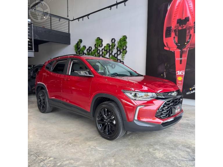 CHEVROLET - TRACKER 1.2 12V RS TURBO FLEX 4P AUTOMÁTICO - 2023/2024 - VERMELHA - R$ 136.900,00