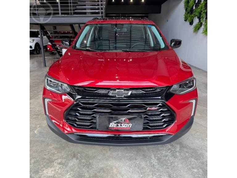 CHEVROLET - TRACKER 1.2 12V RS TURBO FLEX 4P AUTOMÁTICO - 2023/2024 - VERMELHA - R$ 136.900,00