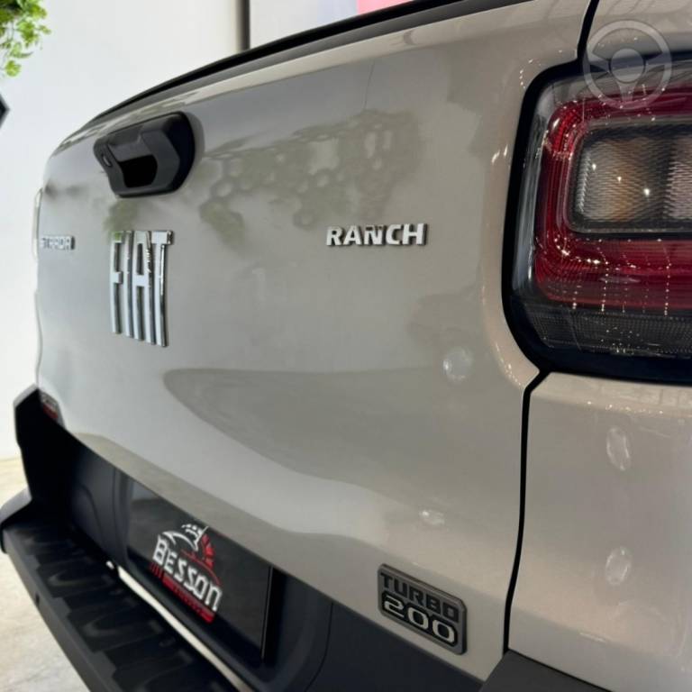 FIAT - STRADA 1.0 RANCH CD 12V TURBO FLEX 4P AUTOMÁTICO - 2023/2024 - PRATA - R$ 133.900,00