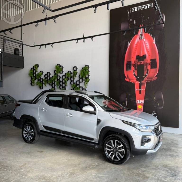FIAT - STRADA 1.0 RANCH CD 12V TURBO FLEX 4P AUTOMÁTICO - 2023/2024 - PRATA - R$ 133.900,00