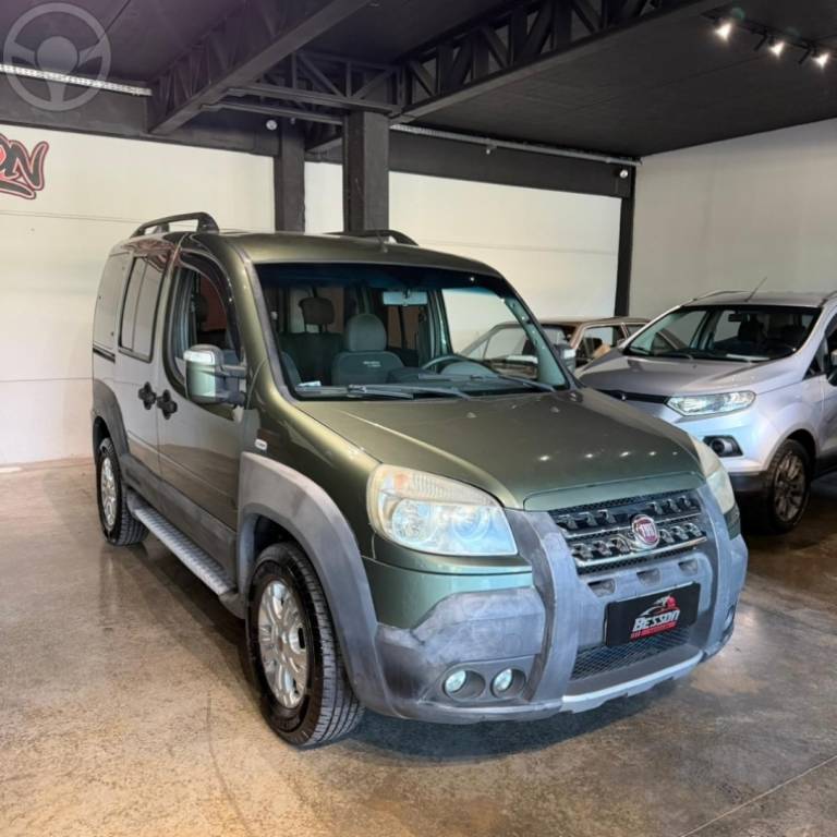 FIAT - DOBLÓ 1.8 MPI ADVENTURE 8V FLEX 4P MANUAL - 2010/2010 - VERDE - R$ 47.900,00