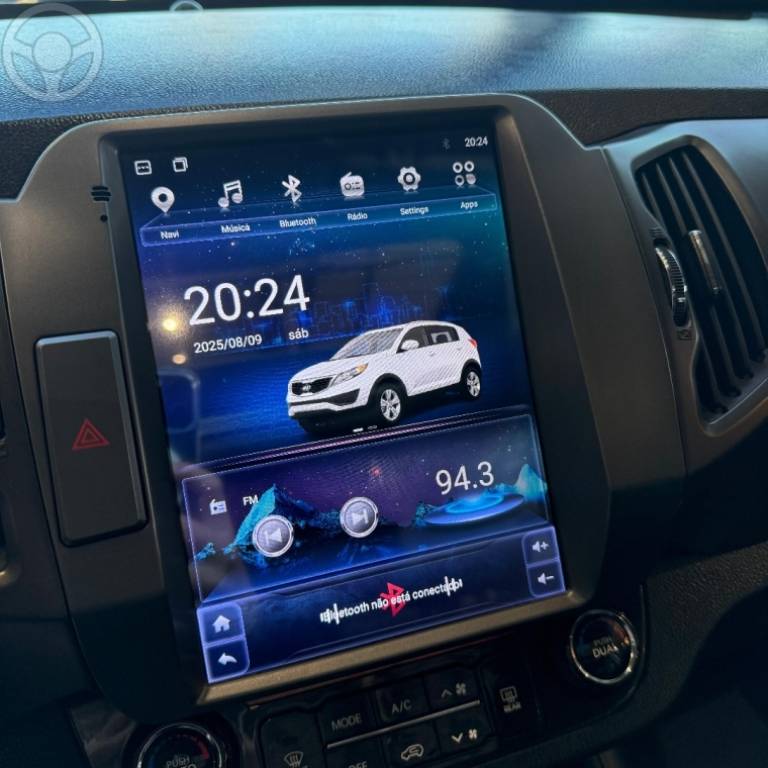 KIA MOTORS - SPORTAGE 2.0 EX 4X2 16V FLEX 4P AUTOMÁTICO - 2013/2014 - PRATA - R$ 84.900,00