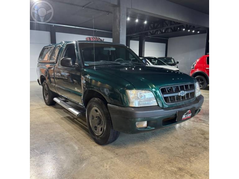 CHEVROLET - S10 2.8 4X2 CS 12V TURBO INTERCOOLER DIESEL 2P MANUAL - 2001/2001 - VERDE - R$ 58.900,00