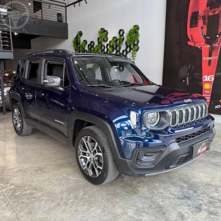 JEEP - RENEGADE 1.3 T270 16V TURBO FLEX 4P AUTOMÁTICO - 2022/2023 - AZUL - R$ 120.900,00
