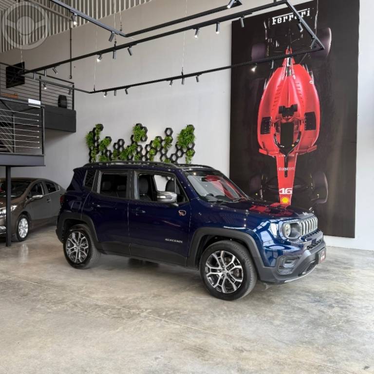 JEEP - RENEGADE 1.3 T270 16V TURBO FLEX 4P AUTOMÁTICO - 2022/2023 - AZUL - R$ 120.900,00