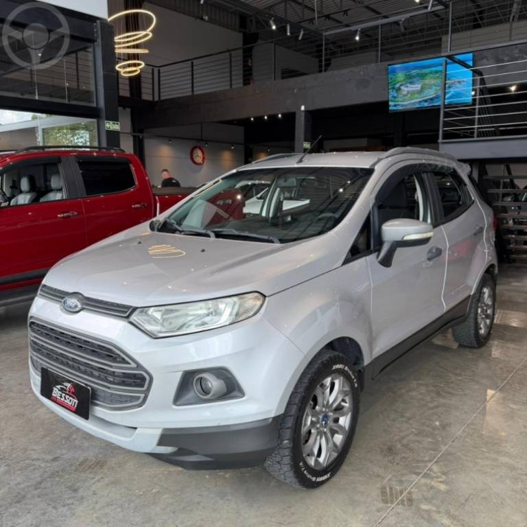 FORD - ECOSPORT 1.6 FREESTYLE 16V FLEX 4P AUTOMÁTICO - 2015/2016 - PRATA - R$ 61.900,00