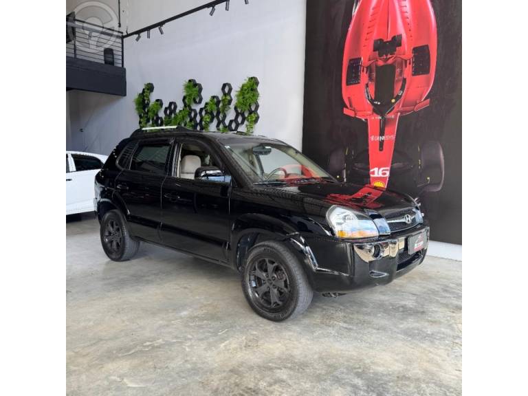 HYUNDAI - TUCSON 2.0 MPFI GLS 16V 143CV 2WD 4P AUTOMÁTICO - 2009/2010 - PRETA - R$ 43.900,00