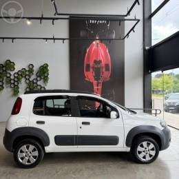 FIAT - UNO 1.0 EVO WAY 8V FLEX 4P MANUAL - 2012/2013 - BRANCA - R$ 37.900,00