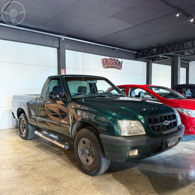 CHEVROLET - S10 2.8 4X2 CS 12V TURBO INTERCOOLER DIESEL 2P MANUAL - 2001/2001 - VERDE - R$ 56.900,00