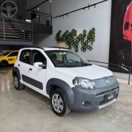 FIAT - UNO 1.0 EVO WAY 8V FLEX 4P MANUAL - 2012/2013 - BRANCA - R$ 37.900,00