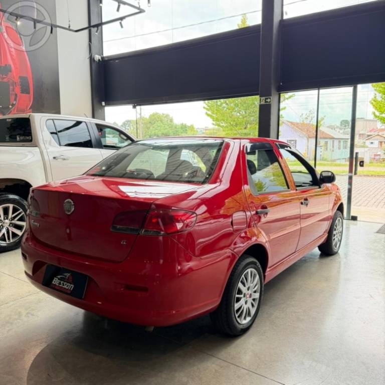 FIAT - SIENA 1.0 MPI EL 8V FLEX 4P MANUAL - 2012/2013 - VERMELHA - R$ 35.900,00